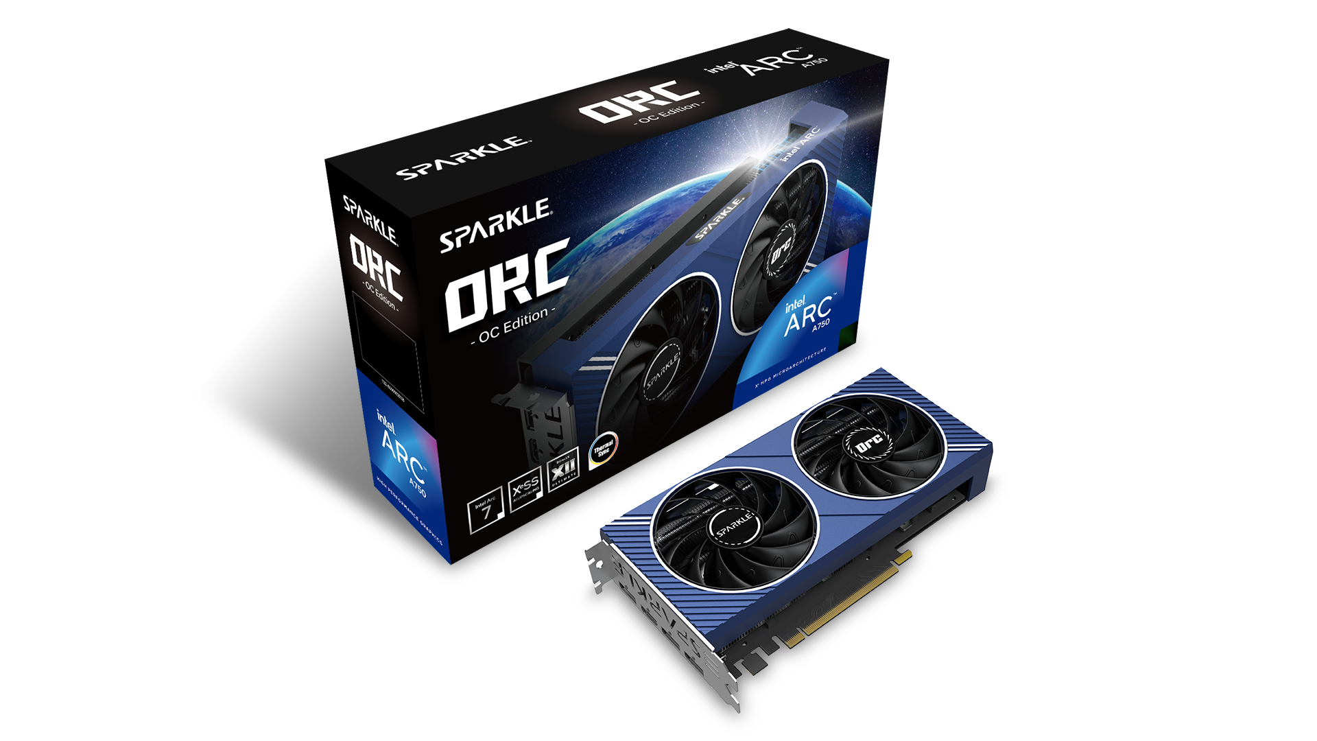 SPARKLE Intel&reg; Arc&trade; A750 ORC OC Edition