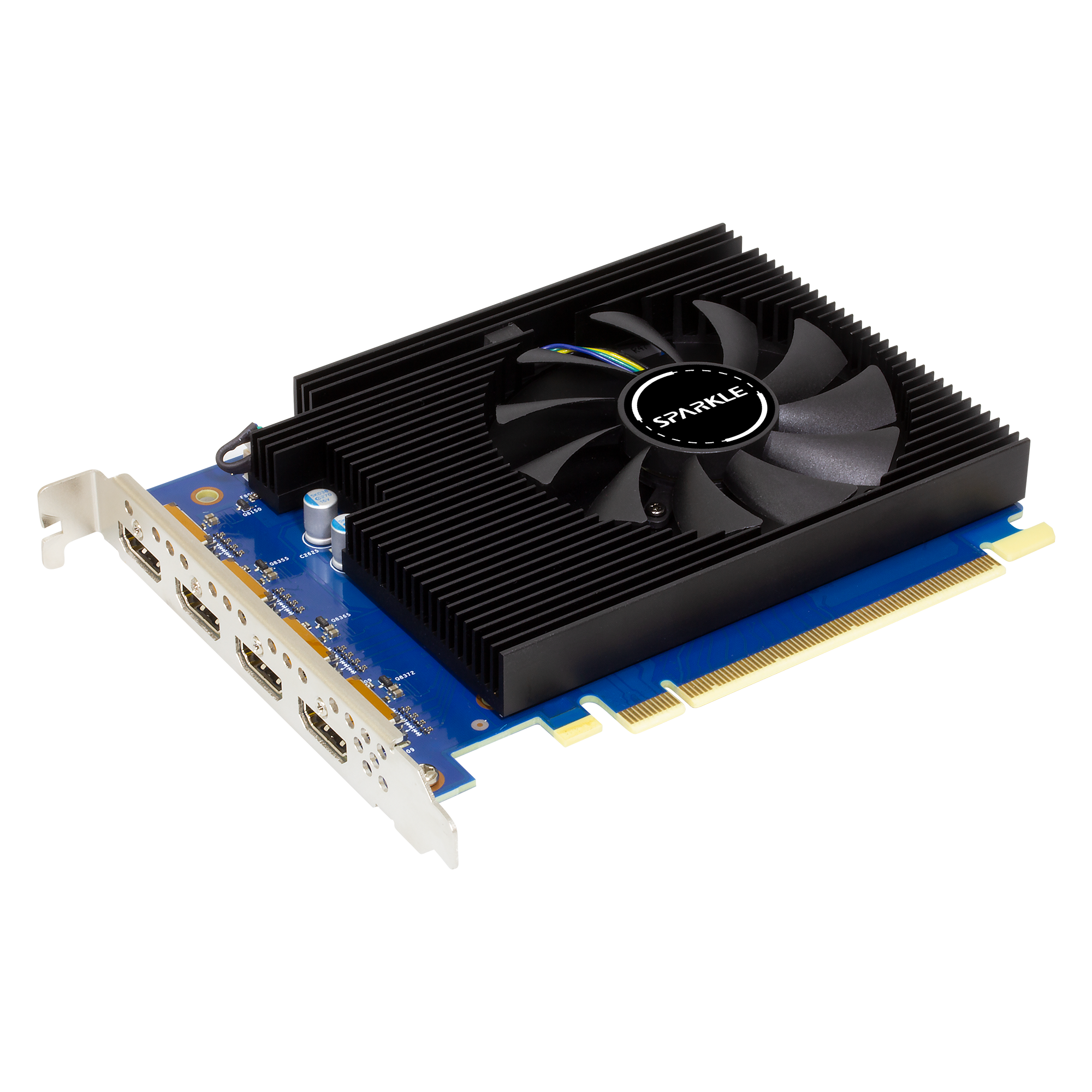 Carte Graphique Sparkle Intel Arc A310 4GB GDDR6 | Mini-ITX, Ventilateur Axial, 4x HDMI | Pour PC Compact Et Multimédia